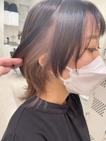 グーフィートーキョー 銀座(Goofy Tokyo)&nbsp;イヤリングカラー/ショートウルフ/ミルクティー/インナーカラー