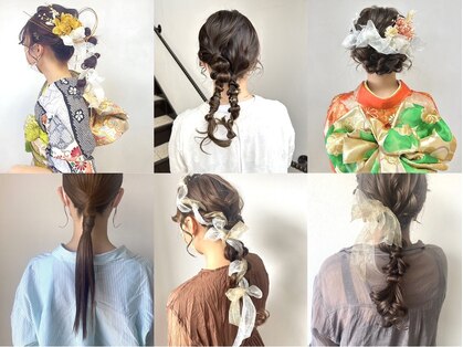 タイドヘアー(tide hair)の写真