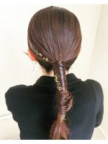 ゼロ(ZERO)&nbsp;金箔が可愛い　【tight hair arrange】
