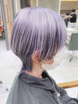 デイズ(days) シルバーカラーマッシュウルフショート ツートンカラー