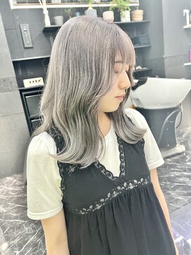 チュダック(ChuDuck) 【◎甘くてカワイイ◎】韓国風《グレージュ》ケアブリーチ