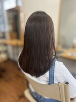オッタントゥーノ(OttantunO 81) ★小顔薄めバンググレーベージュレイヤーロング