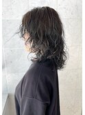 【パーマ】おしゃれなウェーブパーマスタイル