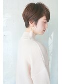 再現性が高く持ちの良い扱いやすい骨格補正効果のあるショート