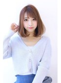20代30代40代50代シアーカラー姫カットセミディカールショート