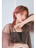 フルールバイリトル 新宿(FLEUR by little)&nbsp;コーラルピンク×ウルフレイヤー