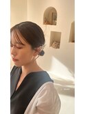 お呼ばれヘアセット
