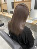 【脱白髪染め】脱白髪染め＋反応型トリートメント　￥18000