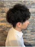 マッシュパーマ