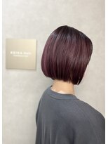 ケイカヘア(KEIKA Hair)&nbsp;ボブスタイルのフェイスフレーミングカラー