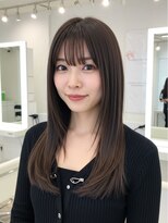 エル 新小岩(elu)&nbsp;美髪/ワイドバング/レイヤーカット/くすみベージュ/新小岩駅