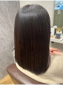 自然な質感ストレート