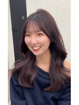 ビュー トウキョウ(VIEW TOKYO) レイヤーカット 韓国 ラベンダーグレージュ