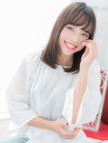 スペース 海浜幕張(spes) 海浜幕張/髪質改善/透けバング×くすみベージュ×艶セミディh