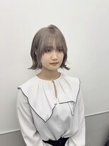 ゴウトゥデイシェアサロン 町田店(GO TODAY SHAiRE SALON)&nbsp;ホワイトミルクティー×レイヤーボブ