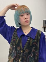 ソソ(soso)&nbsp;くびれヘア/アプリコットオレンジ/夏のヘアアレンジ/横浜