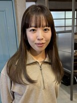 ヘアーミュゼ 井田店(Hair Musee)&nbsp;赤みをおさえたブラウンカラー
