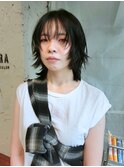 ☆あいみょんウルフハッシュカットハイレイヤーウルフカット