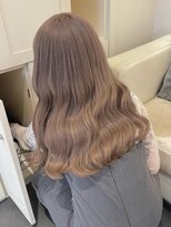 ベレーザ 渋谷神南(Beleza)&nbsp;14025ブリーチ＆ダブルカラーナチュラルブラウンパールベージュ
