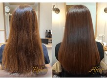 通うほどに軽やかなツヤでヘルシー髪へカラーエステ/施術事例