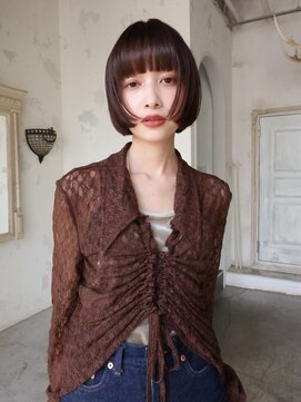 トレンチ(TRENCH) 【 TSUJI 】ボブ ミニボブ レイヤー ショートボブ