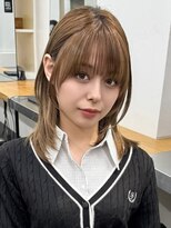 アビー(ABBEY3)&nbsp;レイヤーカットミディアムレイヤー顔周りレイヤーロングレイヤー