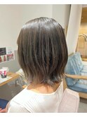 韓国ヘアレイヤーカットダブルハイライトカラー【Lapista池袋】