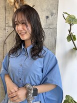 ラニ(Lani)&nbsp;☆レディース× 透明感アッシュハイライトロングレイヤー