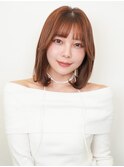 【over hair】ワンカールボブ × ハニーブラウン