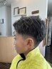 【メンズ限定パーマ】カット＋ツイスト・スパイラル・ピンパーマ