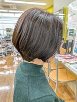 テラス 古河店&nbsp;大人女性ショートボブスタイル