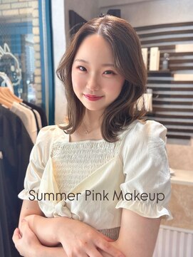 ノエ(Noe) 夏のピンクメイク