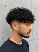 カーリーフェードマッシュ