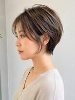 アイシー 関内(ICY)&nbsp;(ICY土屋)ショートヘアショートボブナチュラルハイライト