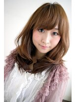 オズ ヘアーアンドトータルビューティー(OZ hair&total beauty) フレンチガーリーミディスタイル