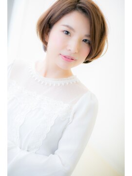 モッズ ヘア 福岡姪浜店(mod's hair) デキる女の”美形”ショートボブb