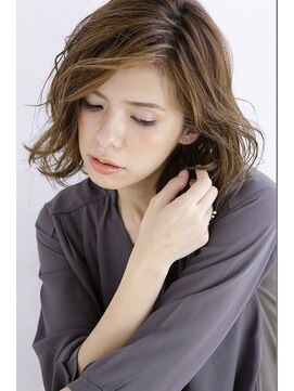 アントリール 調布南口店(entrir) 抜け感で可愛くナチュラルなゆるカール