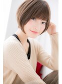 【Lab小山】大人かわいい前下がり小顔マッシュショートc