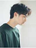 【December】ツーブロック センターパートマッシュ