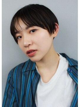 バロウ(BURROW) 【BURROW】ハイライトショートボブ<<キハラシンゴ>>