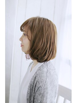 オルテプラスエヌ(horte +n) 20代30代40代 ノンストレスなスリークボブ【京都駅】