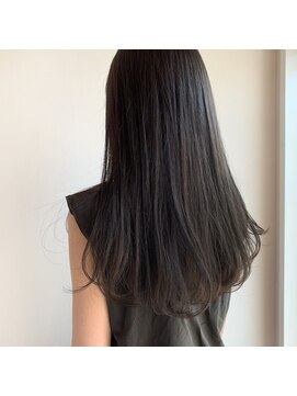 ツイギー 宮西店(TWiGGY) 暗めでも透ける透明感カラー