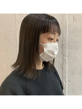 エイト 福岡天神店(EIGHT fukuoka) 暗くても透けるグレージュ