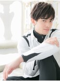 *mod's姪浜*…束感カットくせ毛風ニュアンスパーマ黒髪マッシュd