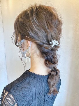 ベルビアンカ(Belle BIANCA) Belle BIANCA 結婚式/二次会/編みおろしアレンジ by yukiho