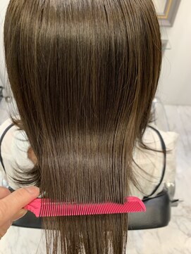 エスカーラ 表参道(THE ESCALA) @m_ayu/こなれミディ/美髪/縮毛矯正/タビラマユミ