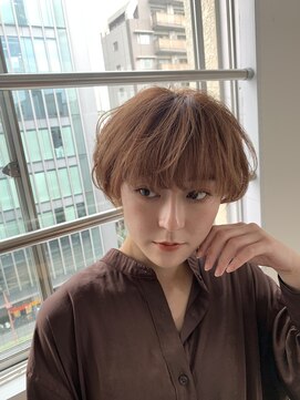 エクリ 麻布十番(equri) ショコラベージュ 20代30代40代 似合わせカット