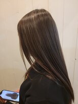 TJ天気予報 7mm 北名古屋店&nbsp;髪質改善水素カラー/ナチュラルブラウン/ハイライト