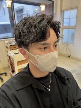 サンバイセライロ 千葉(SAN. by celilo) 大人のニュアンスパーマ【momoka】