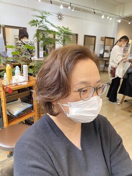 ギフト ヘアー サロン(gift hair salon) 大人ボブ×柔らかパーマ